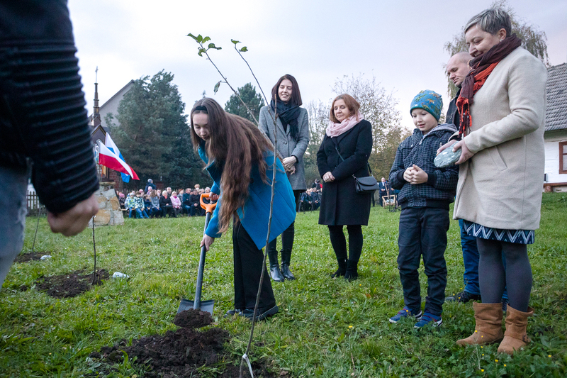 The blessed Ulma family was commemorated in Markowa; photo: Sławek Kasper (IPN)