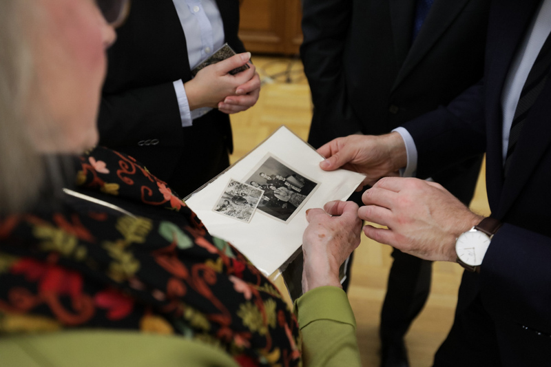 The opening of the"Trails of Hope. the Odyssey of Freedom" Exhibition in New Yprk, 8 November 2023; Photo: Mikołaj Bujak IPN