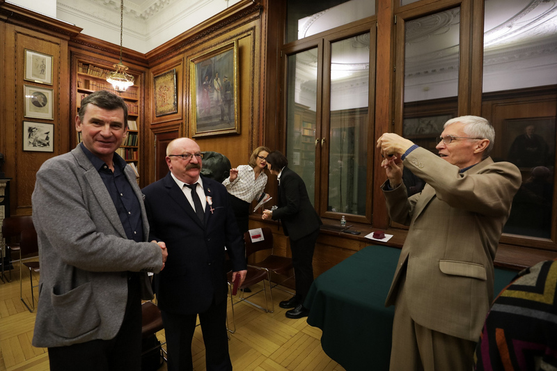 The ceremony of presenting the Cross of freedom and Solidarity Awards, New York 8 november 2023; Photo: Mikołaj Bujak IPN