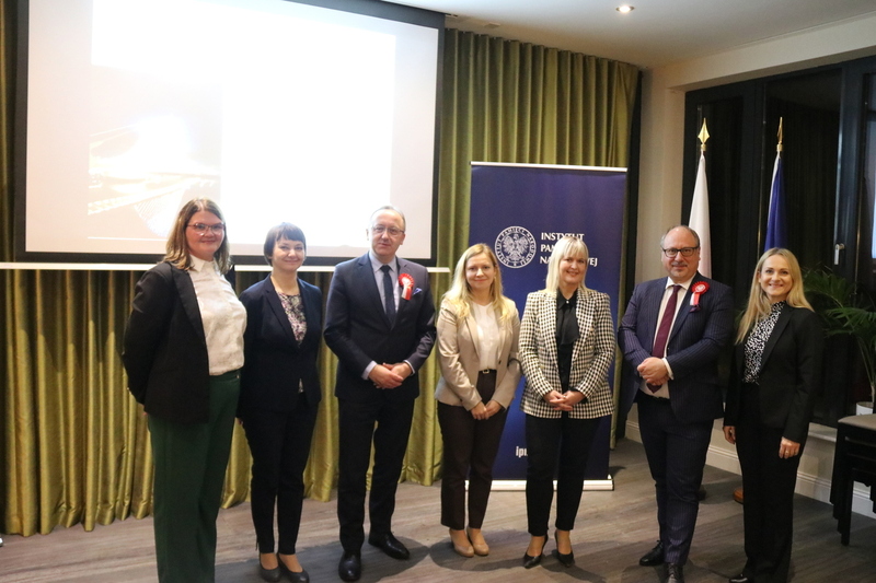 Inauguration of the "History Point" in Dublin, Ireland – 18 November 2023; photo: A. Chomicz (IPN)