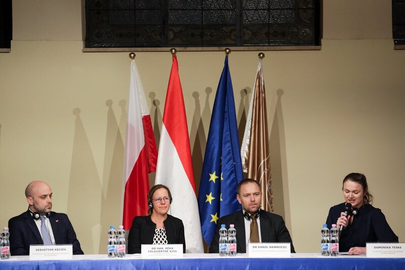 Budapest University of Public Service of Hungary. An academic conference on the historical policy of former Eastern Bloc countries. Photo: M. Bujak (IPN)