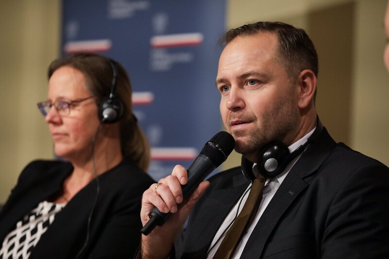 Budapest University of Public Service of Hungary. An academic conference on the historical policy of former Eastern Bloc countries. Photo: M. Bujak (IPN)
