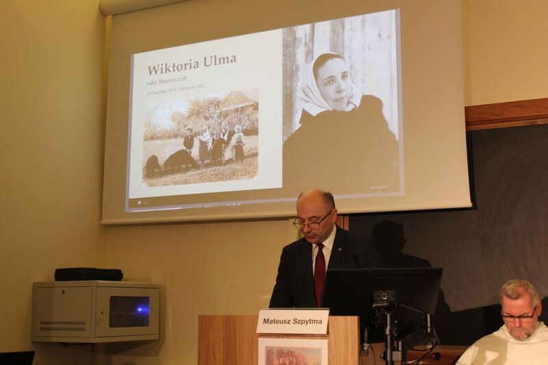 A conference dedicated to the Blessed Ulma Family in Rome – 28 November 2023; photo: S. Bardski (IPN)