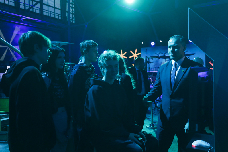 The premiere of the IPN AVIATORS – WAR IN THE SKIES game, 12 December 2023; Photo: Mikołaj Bujak, IPN