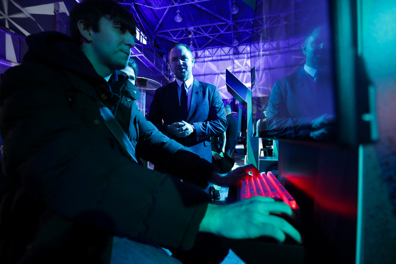 The premiere of the IPN AVIATORS – WAR IN THE SKIES game, 12 December 2023; Photo: Mikołaj Bujak, IPN