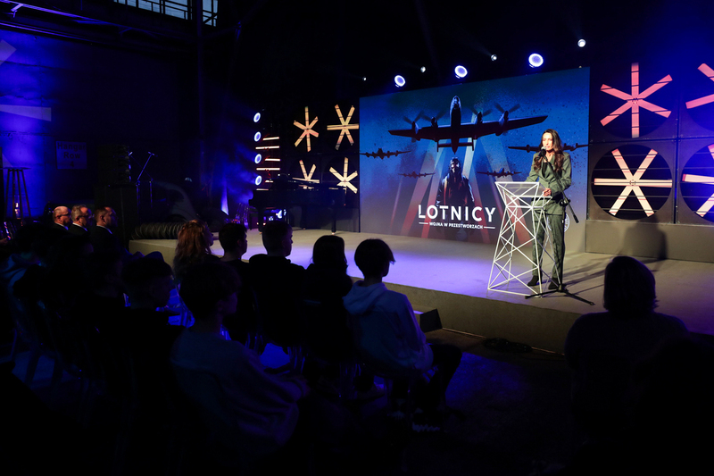 The premiere of the IPN AVIATORS – WAR IN THE SKIES game, 12 December 2023; Photo: Mikołaj Bujak, IPN