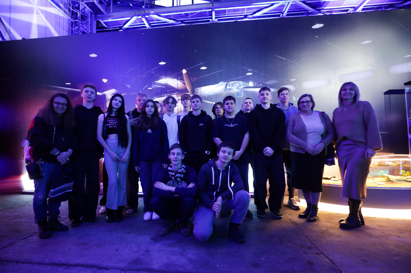 The premiere of the IPN AVIATORS – WAR IN THE SKIES game, 12 December 2023; Photo: Mikołaj Bujak, IPN