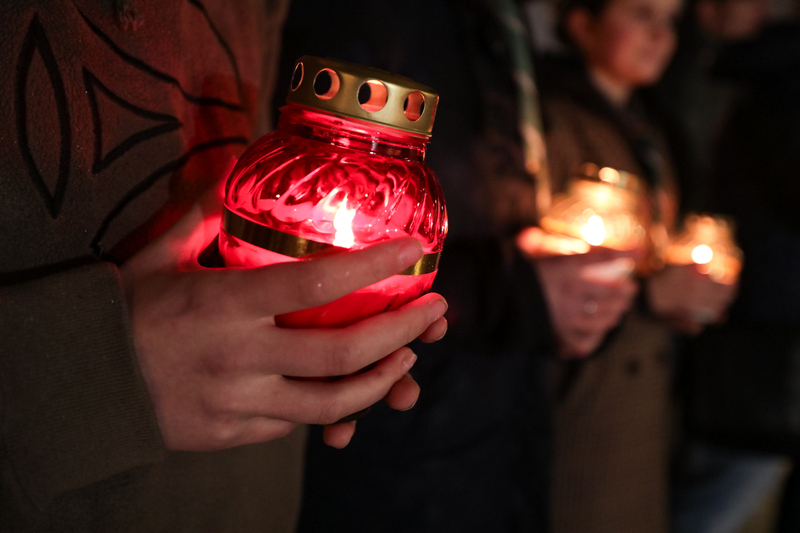 Light the "Light of Freedom", Photo: Mokołaj Bujak IPN