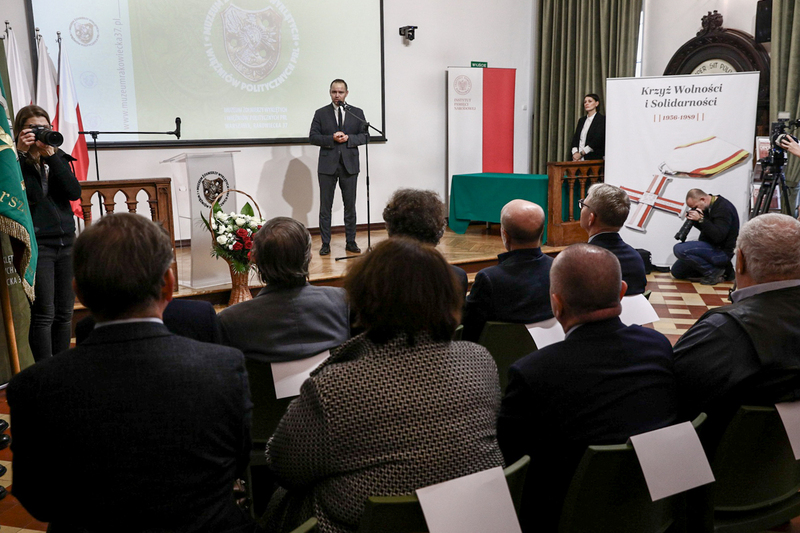 Light the "Light of Freedom" – the commemoration of the 42nd anniversary of the introduction of Martial Law in Poland. Photo: Mikołaj Bujak, IPN