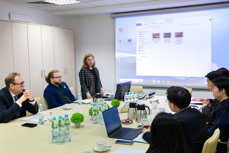 Representatives of the Ministry of Unification of Korea visited the IPN headquarters in Warsaw, photo: Sławomir Kasper, IPN
