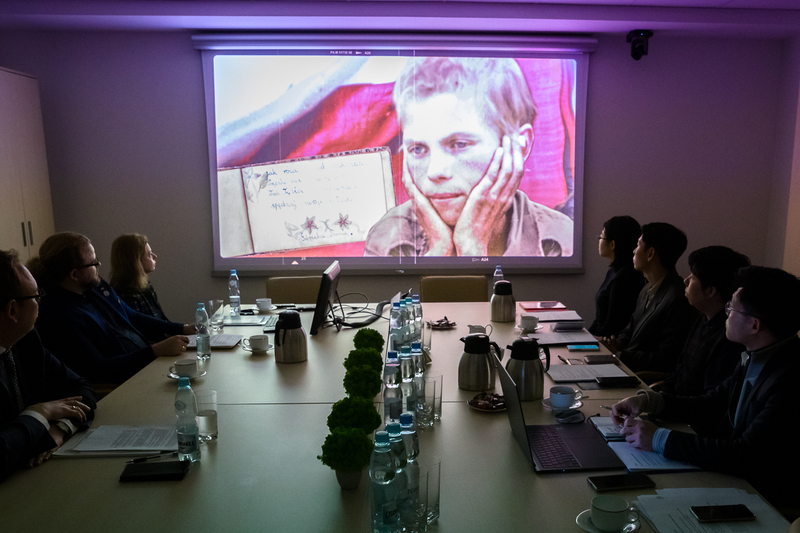 Representatives of the Ministry of Unification of Korea visited the IPN headquarters in Warsaw, photo: Sławomir Kasper, IPN