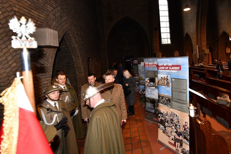 Ceremonies commemorating the Independent Highland Brigade - Den Hout, 4 February 2024. Photo: Witold Gudyś