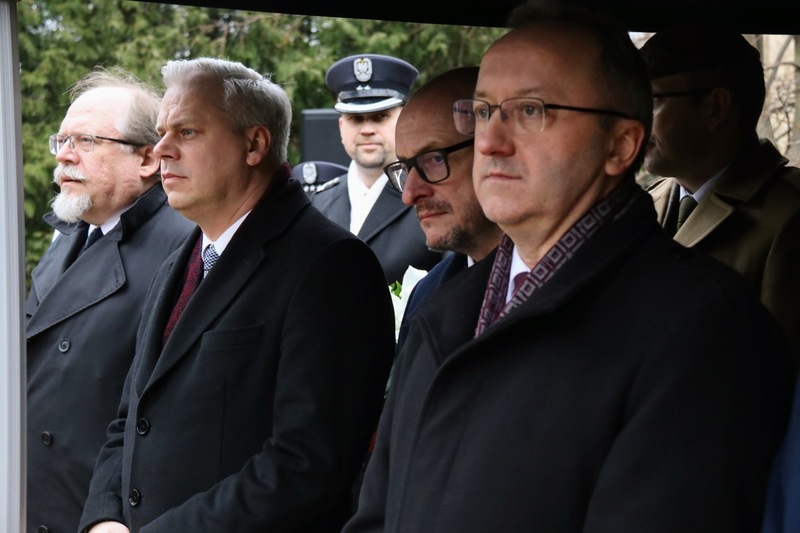 The ceremony of unveiling of the monument commemorating the victims of German Nazism and Soviet communism – Malbork, Poland, 22 February 2024; photo: IPN The ceremony of unveiling of the monument commemorating the victims of German Nazism and Soviet communism – Malbork, Poland, 22 February 2024; photo: IPN