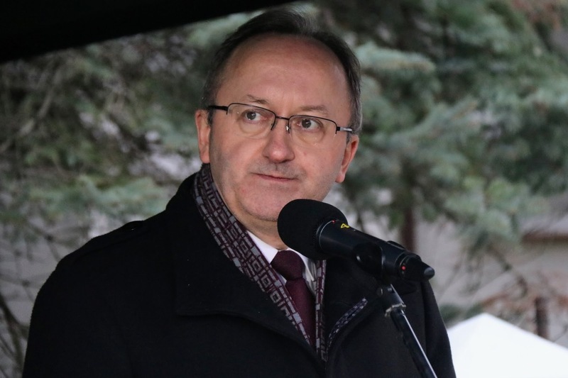 The ceremony of unveiling of the monument commemorating the victims of German Nazism and Soviet communism – Malbork, Poland, 22 February 2024; photo: IPN The ceremony of unveiling of the monument commemorating the victims of German Nazism and Soviet communism – Malbork, Poland, 22 February 2024; photo: IPN
