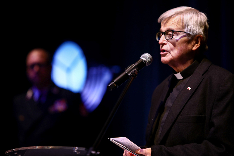 The ceremony of awarding the "Memorial Cross of the Unyielding Cursed Soldiers 1944-1963" – Ostrołęka, Poland, 2 March 2024; photo: S. Kasper (IPN)