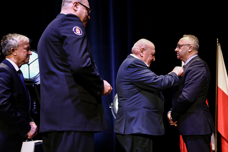 The ceremony of awarding the "Memorial Cross of the Unyielding Cursed Soldiers 1944-1963" – Ostrołęka, Poland, 2 March 2024; photo: S. Kasper (IPN)