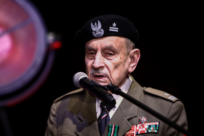 The ceremony of awarding the "Memorial Cross of the Unyielding Cursed Soldiers 1944-1963" – Ostrołęka, Poland, 2 March 2024; photo: S. Kasper (IPN)