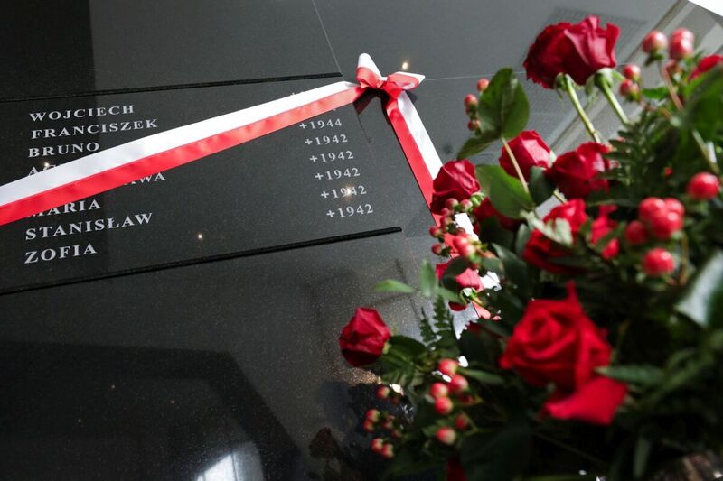 Poles rescuing Jews under German occupation were commemorated in Toruń; photo: Mikołaj Bujak, IPN