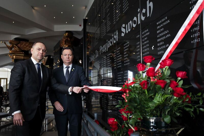 Poles rescuing Jews under German occupation were commemorated in Toruń; photo: Mikołaj Bujak, IPN