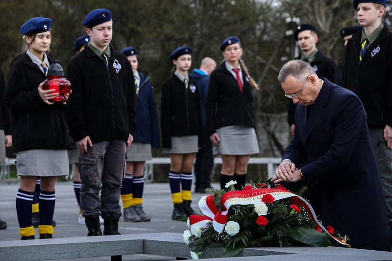 Celebration of the National Day of Remembrance of Poles Rescuing Jews under German occupation, Markowa, 24 March 2024; photo: Sławomir Kasper (IPN)