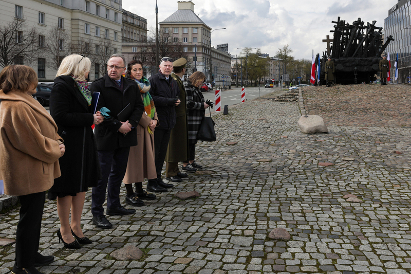 The Ceremony Commemorating the Victims of the Operation "Priboi", Warsaw, 25 March 2024; Photo: Mikołaj Bujak (IPN)