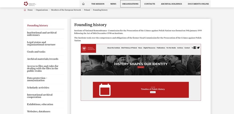 The launch of the European Network of Official Authorities in Charge of the Secret-Police Files website