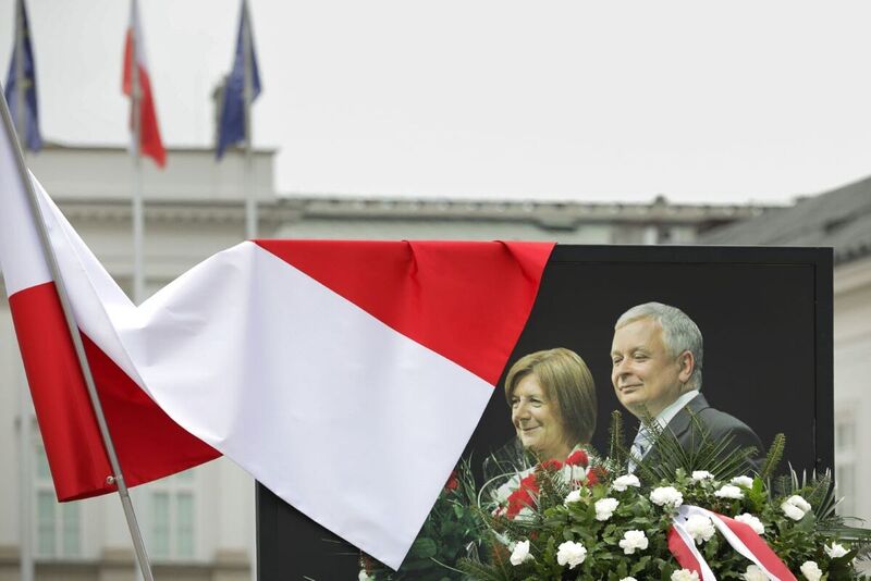 The IPN leadership commemorated victims of the 2010 Smoleńsk air crash; Photo: Mikołaj Bujak, IPN