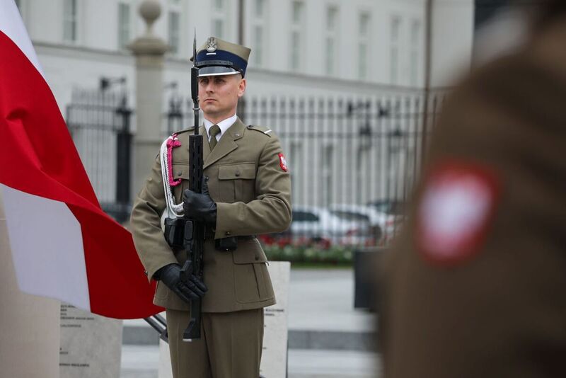 The IPN leadership commemorated victims of the 2010 Smoleńsk air crash; Photo: Mikołaj Bujak, IPN