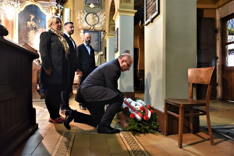 The IPN leadership commemorated victims of the 2010 Smoleńsk air crash, Photo: Żaneta Wierzgacz, IPN