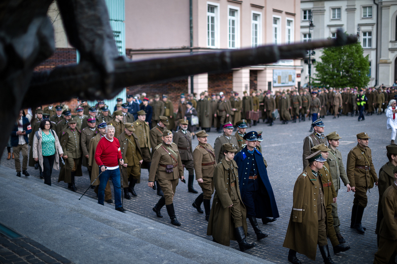 The seventeenth Katyn March of Shadows – Warsaw, 14 April 2024; photo: S. Kasper (IPN)