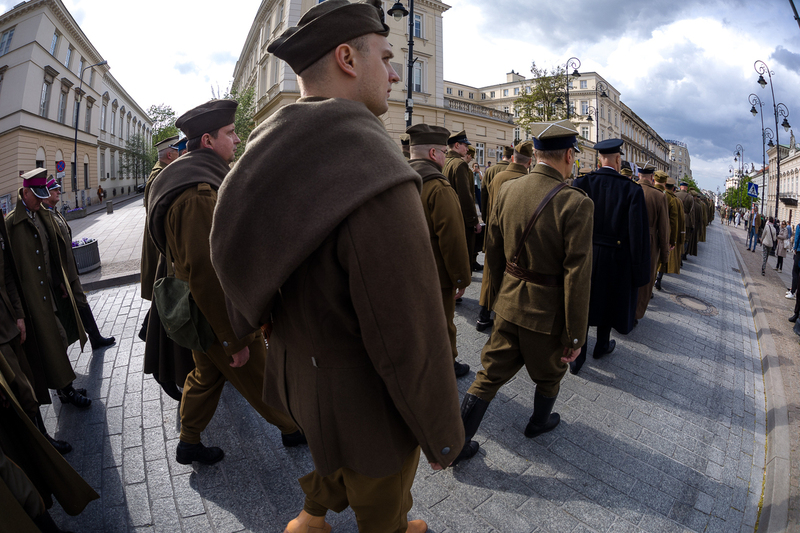The seventeenth Katyn March of Shadows – Warsaw, 14 April 2024; photo: S. Kasper (IPN)