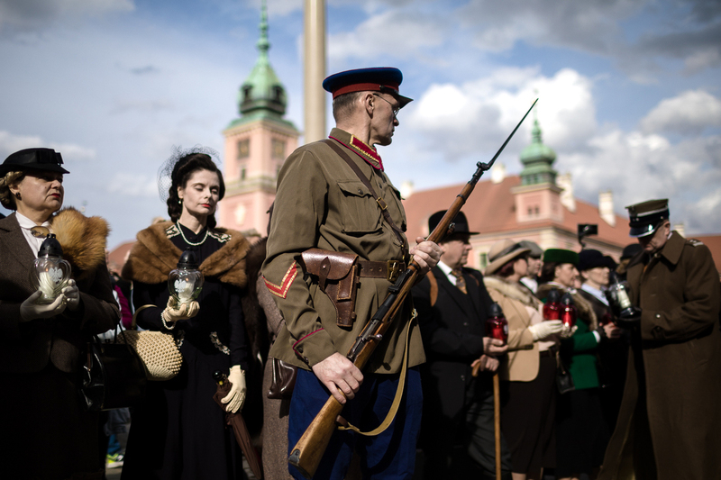 The seventeenth Katyn March of Shadows – Warsaw, 14 April 2024; photo: S. Kasper (IPN)