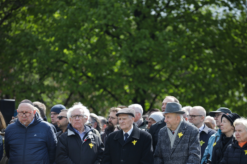 The 81st anniversary of the Warsaw Ghetto Uprising – Warsaw, 19 April 2024; photo: M. Bujak