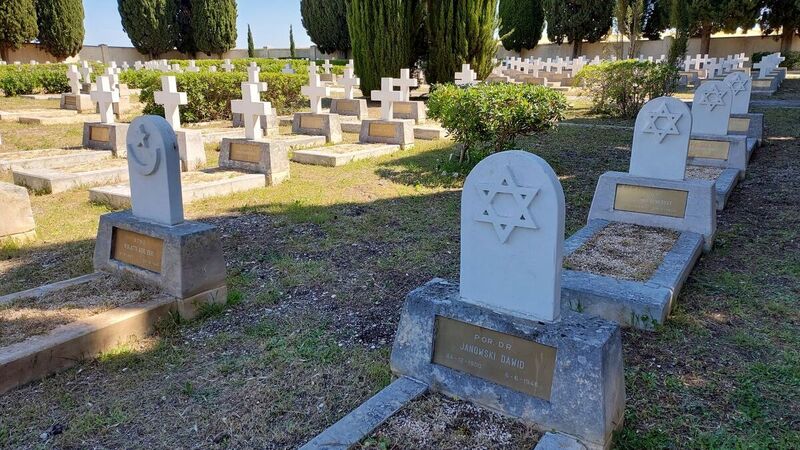 The Polish Military Cemetery at Casamassima near Bari, Italy; photo: P. Błażewicz (IPN)