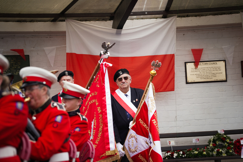 The celebration to commemorate the defense of the Isle of Wight in 1942, Cowes – 5 May 2024; Photo: M. Niegowski (IPN)