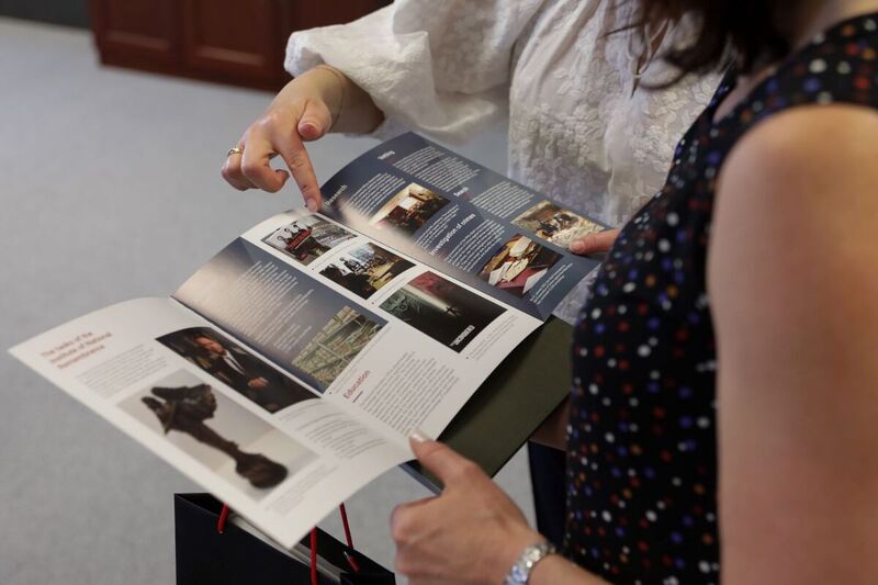 Representatives of the Victims of Communism Museum in Washington visited IPN - Warsaw, 13 May 2024; photo: M. Bujak (IPN)