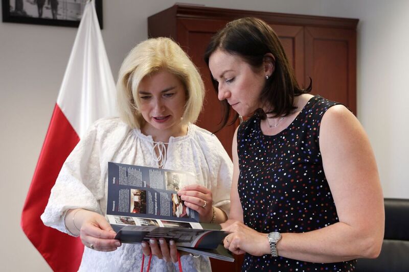 Representatives of the Victims of Communism Museum in Washington visited IPN - Warsaw, 13 May 2024; photo: M. Bujak (IPN)