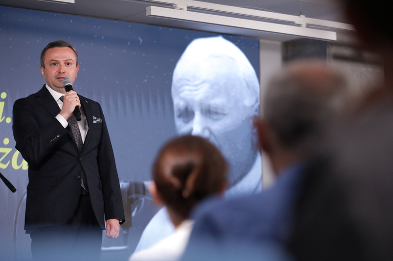 Meeting with George Weigel, Warsaw – 13 May 2024; photo: M. Bujak (IPN) Meeting with George Weigel, Warsaw – 13 May 2024; photo: M. Bujak (IPN)