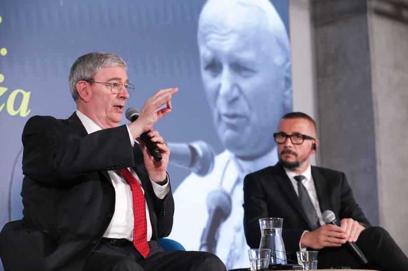 Meeting with George Weigel, Warsaw – 13 May 2024; photo: M. Bujak (IPN) Meeting with George Weigel, Warsaw – 13 May 2024; photo: M. Bujak (IPN)