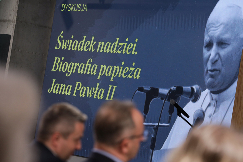 Meeting with George Weigel, Warsaw – 13 May 2024; photo: M. Bujak (IPN) Meeting with George Weigel, Warsaw – 13 May 2024; photo: M. Bujak (IPN)