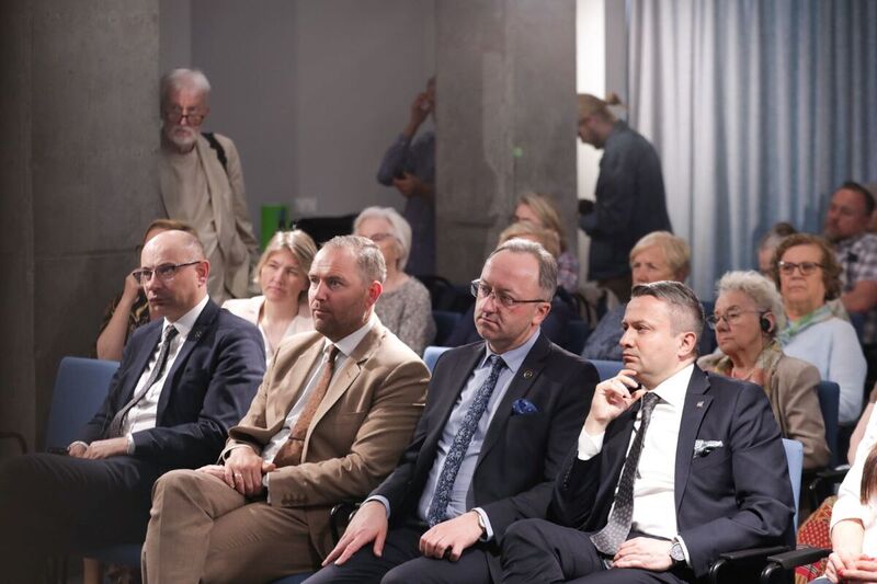 Meeting with George Weigel, Warsaw – 13 May 2024; photo: M. Bujak (IPN) Meeting with George Weigel, Warsaw – 13 May 2024; photo: M. Bujak (IPN)