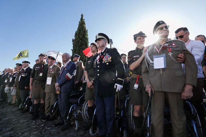 Celebrating the 80th anniversary of the Battle of Monte Cassino, 17-18 May 2024, Italy; Photo: Mikołaj Bujak, IPN