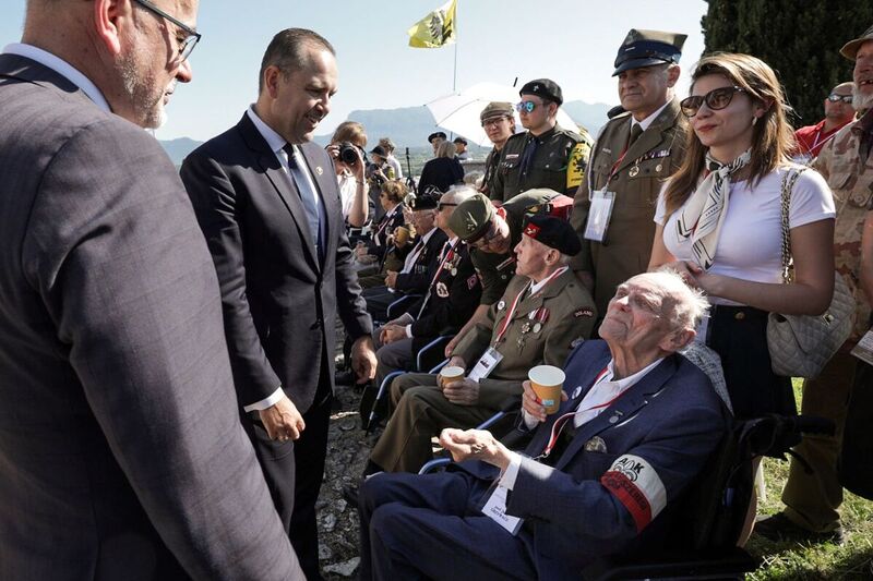 Celebrating the 80th anniversary of the Battle of Monte Cassino, 17-18 May 2024, Italy; Photo: Mikołaj Bujak, IPN