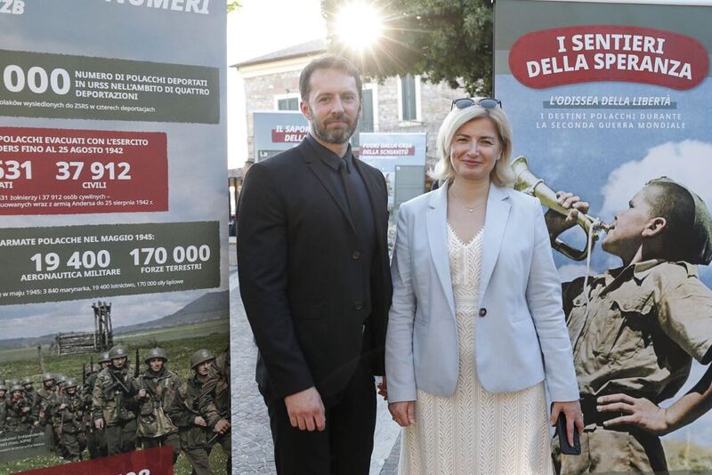 Celebrating the 80th anniversary of the Battle of Monte Cassino, 17-18 May 2024, Italy; Photo: Mikołaj Bujak, IPN
