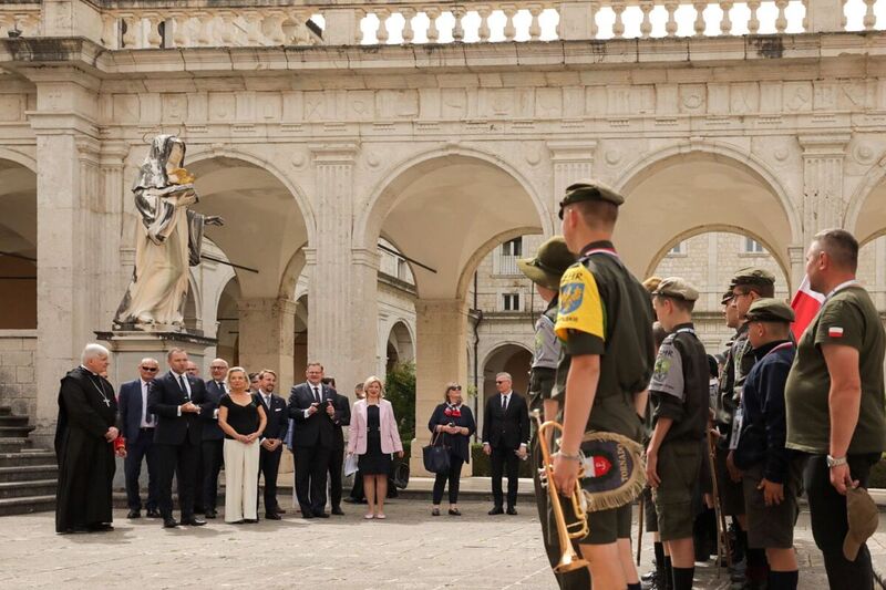 Celebrating the 80th anniversary of the Battle of Monte Cassino, 17-18 May 2024, Italy, Photo: M.Bujak, IPN