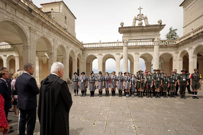 Celebrating the 80th anniversary of the Battle of Monte Cassino, 17-18 May 2024, Italy, Photo: M.Bujak, IPN