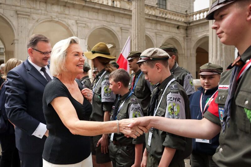 Celebrating the 80th anniversary of the Battle of Monte Cassino, 17-18 May 2024, Italy, Photo: M.Bujak, IPN