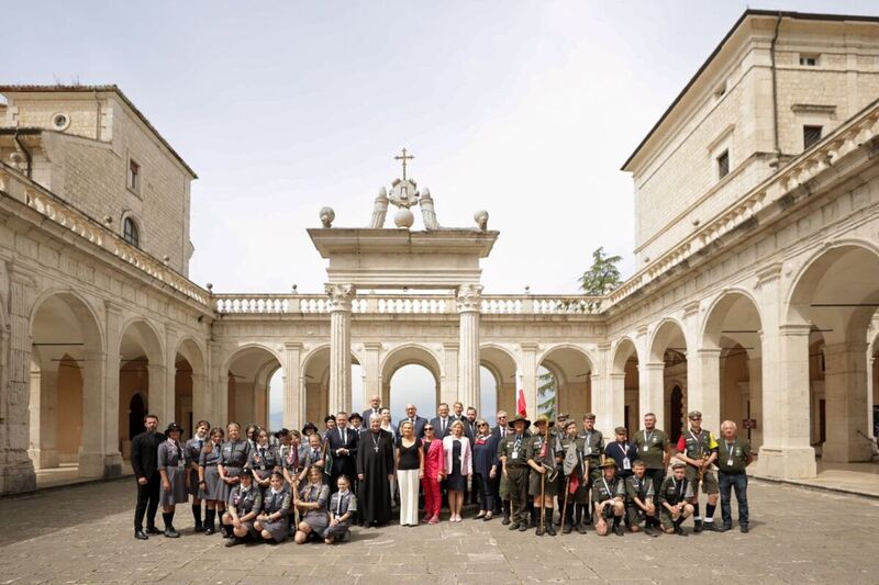 Celebrating the 80th anniversary of the Battle of Monte Cassino, 17-18 May 2024, Italy, Photo: M.Bujak, IPN