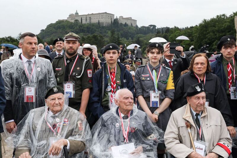 The official celebrations commemorating the 80th anniversary of the Battle of Monte Cassino, Mikołaj Bujak, IPN