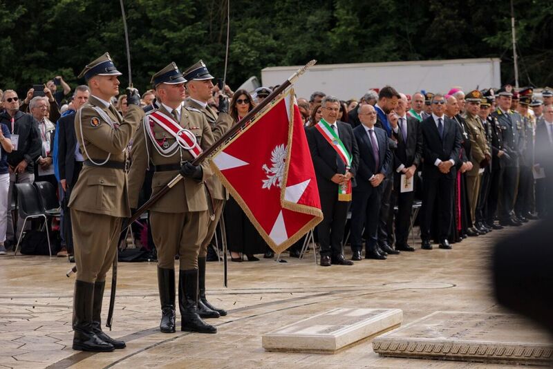 The official celebrations commemorating the 80th anniversary of the Battle of Monte Cassino, Mikołaj Bujak, IPN